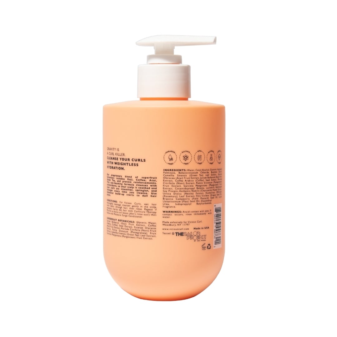 Vicious Curl Cleansing Conditioner DUO 12 oz. For Curly Hair