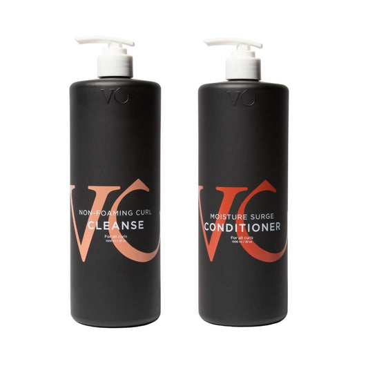 Vicious Curl Cleansing Conditioner DUO 33 oz. For Curly Hair